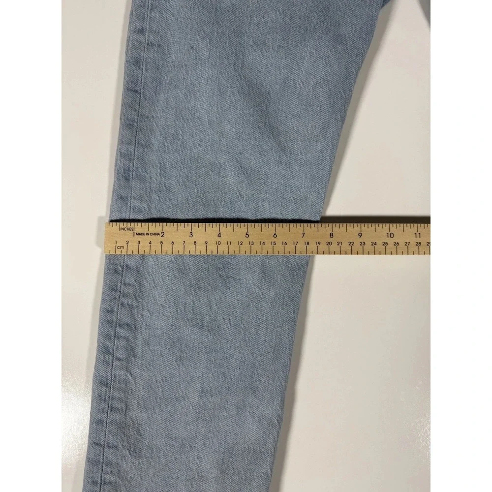 Levi's 501 29x26 Original Fit Jeans Men's Button Fly Light Wash Denim USA Iconic